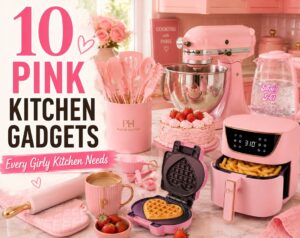 10 Best Pink Kitchen Accessories for a Cheerful Cooking Space